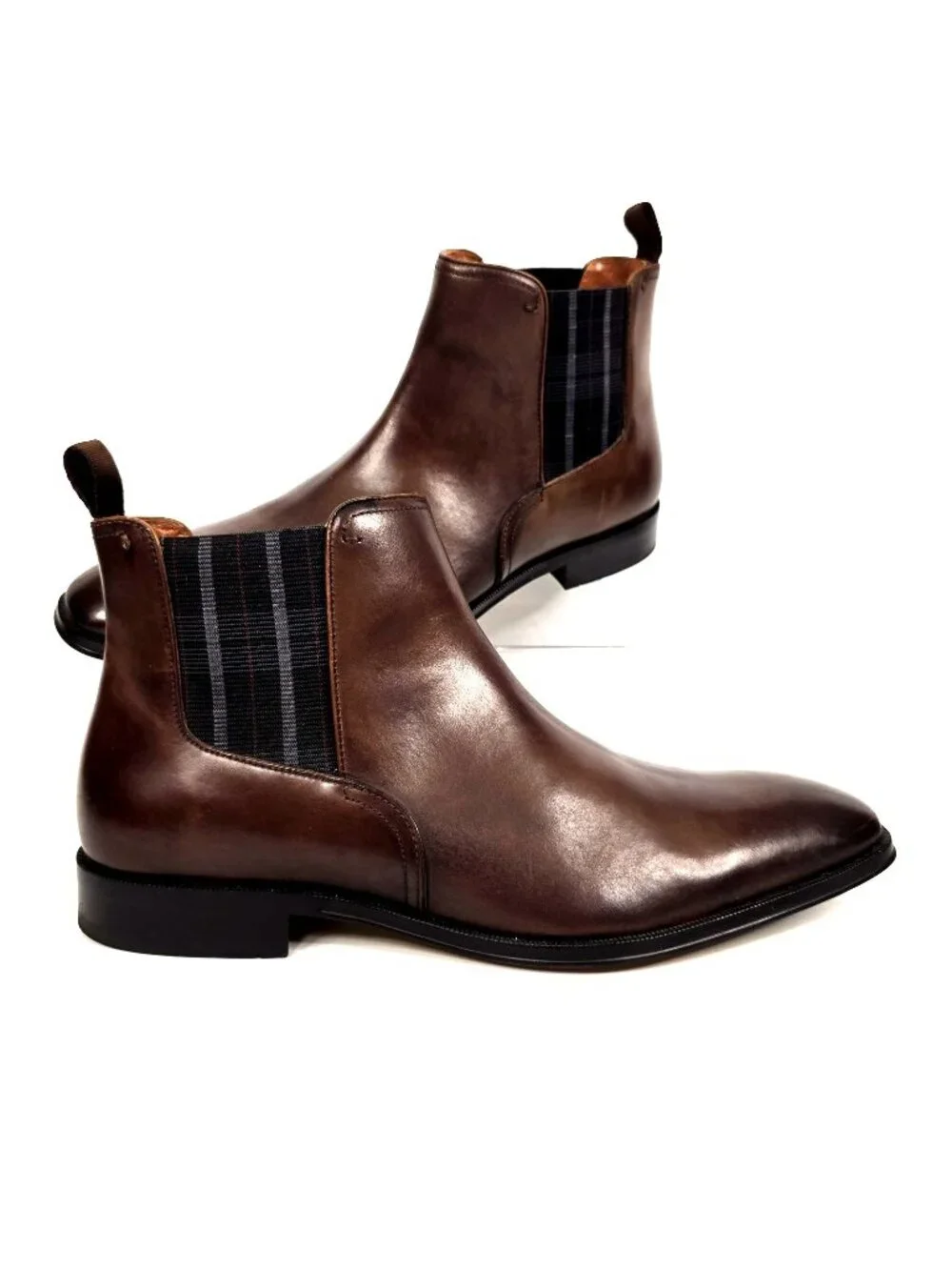 Florsheim Belfast Chelsea Boots Brown Leather Boots Men's Size 10M Excellent